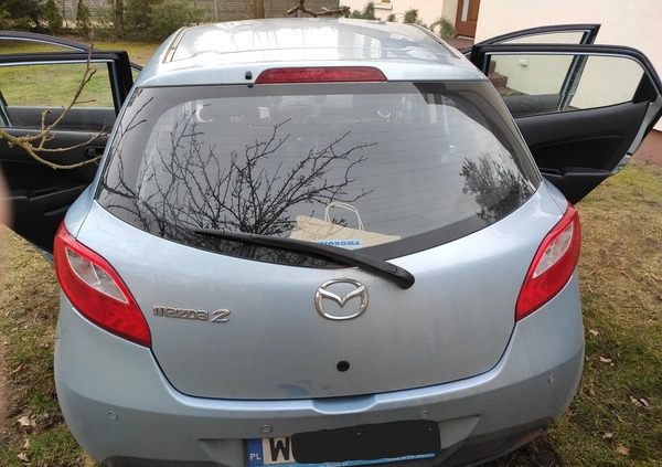 Mazda 2 cena 2000 przebieg: 124500, rok produkcji 2008 z Kargowa małe 67